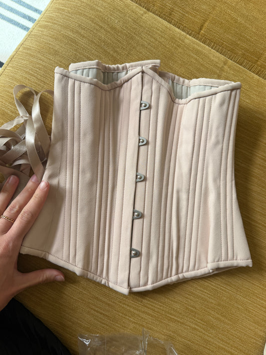 Nude underbust corset size 22
