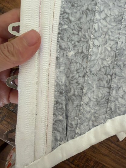 Size 22 overbust corset in white
