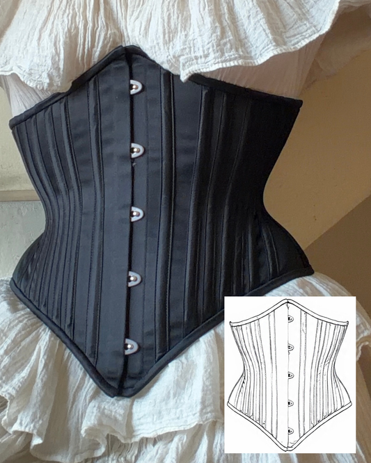 Margarita Underbust Paper Sewing Pattern