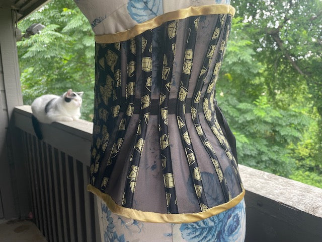 Dungeons and Dragons Dice Underbust Corset 25" Waist