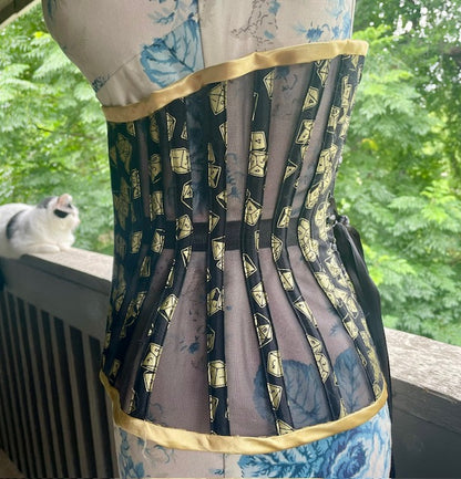 Dungeons and Dragons Dice Underbust Corset 25" Waist